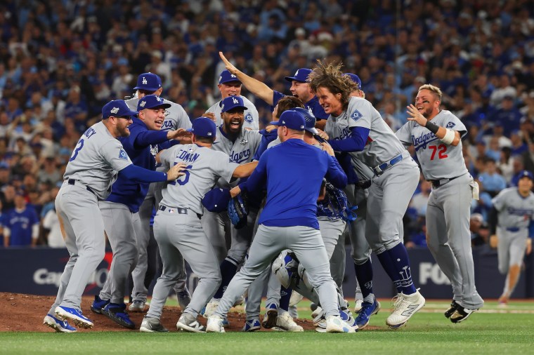 Image: World Series - Los Angeles Dodgers v Toronto Blue Jays - Game Seven