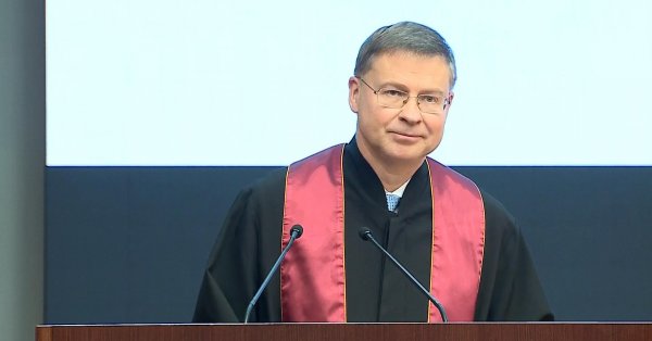 Валдис Домбровскис: Пътят на България към еврото е белязан от стабилен напредък