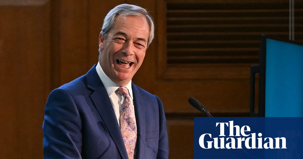 Ministers call on Nigel Farage to address ‘repulsive’ teenage racism allegations | Nigel Farage