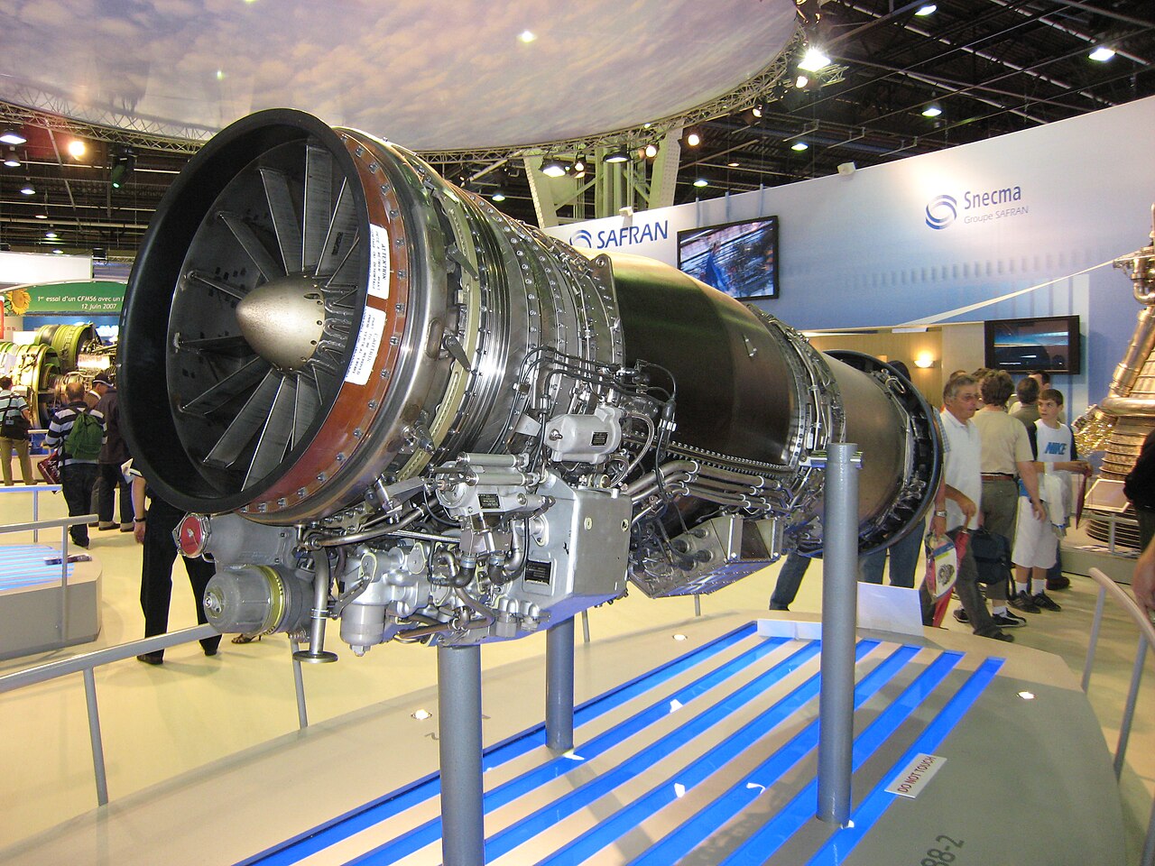 The French M88 engine used in the Rafale fighter