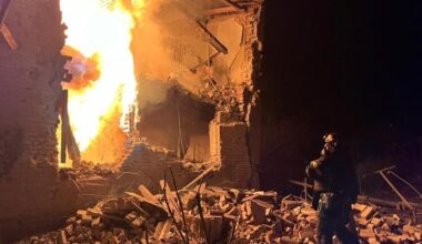 Russia pounds Ukrainian power plants with drones and missiles