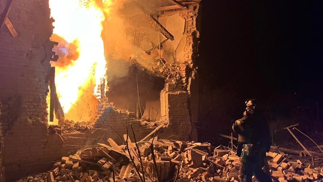 Russia pounds Ukrainian power plants with drones and missiles