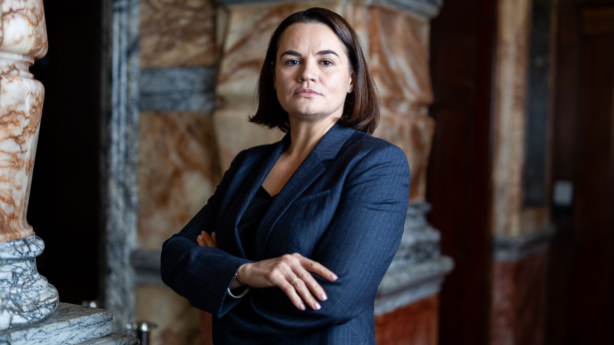 US can use Belarus as ‘postman to Putin’, says opposition leader