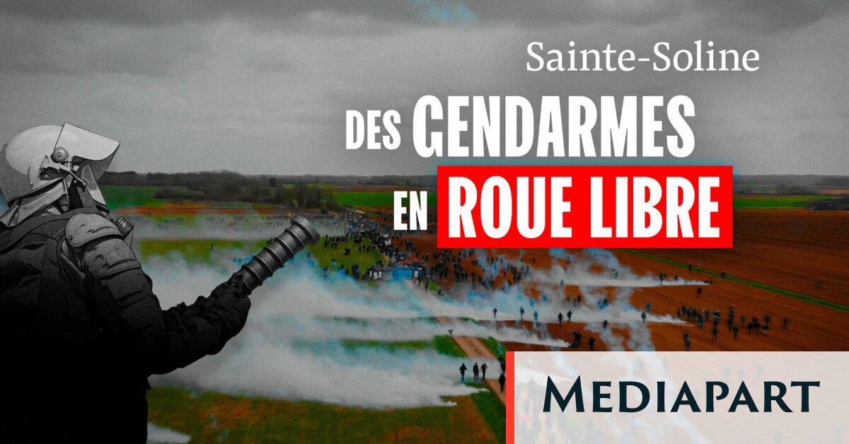 « Faut leur tirer dans la gueule ! » : la manifestation de Sainte-Soline vue par les gendarmes (maintenant en accès libre)