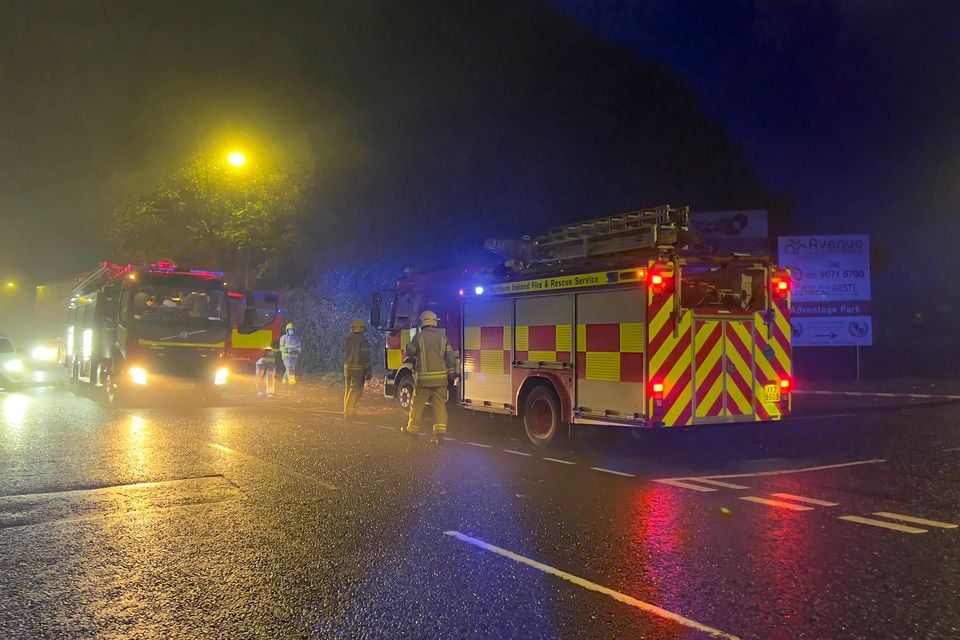Eight fire appliances are at the scene (Credit: Kevin Scott)