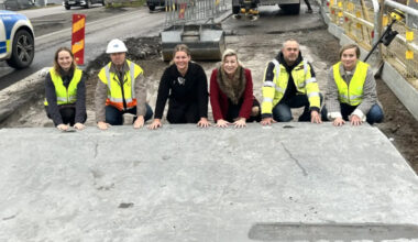 Graphene-enhanced speed bumps installed in Sundsvall, Sweden