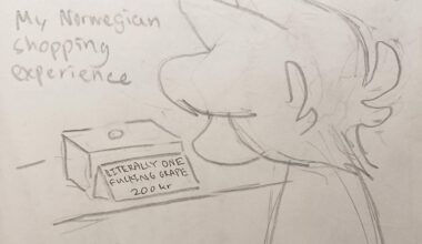 A meme I drew after visiting Norway for the first time
