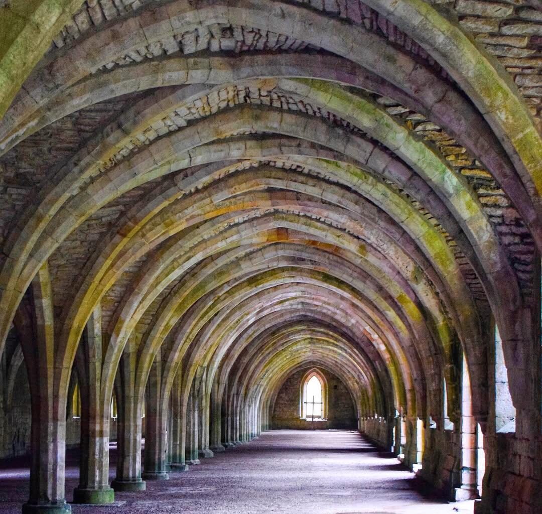 One of England's best-preserved monastic ruins, Fountains Abbey