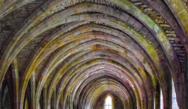 One of England's best-preserved monastic ruins, Fountains Abbey