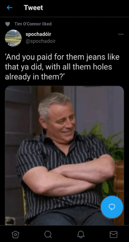 Throwback to when Matt LeBlanc looked like everyone's uncle