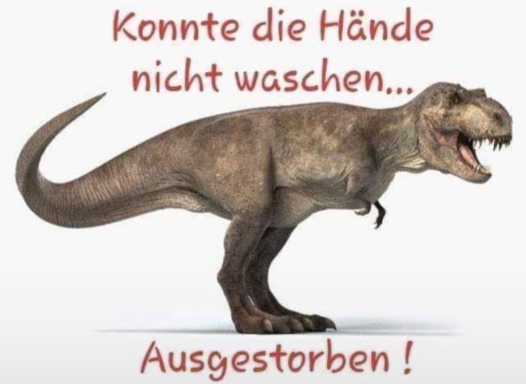 Immer schön die Hände waschen!