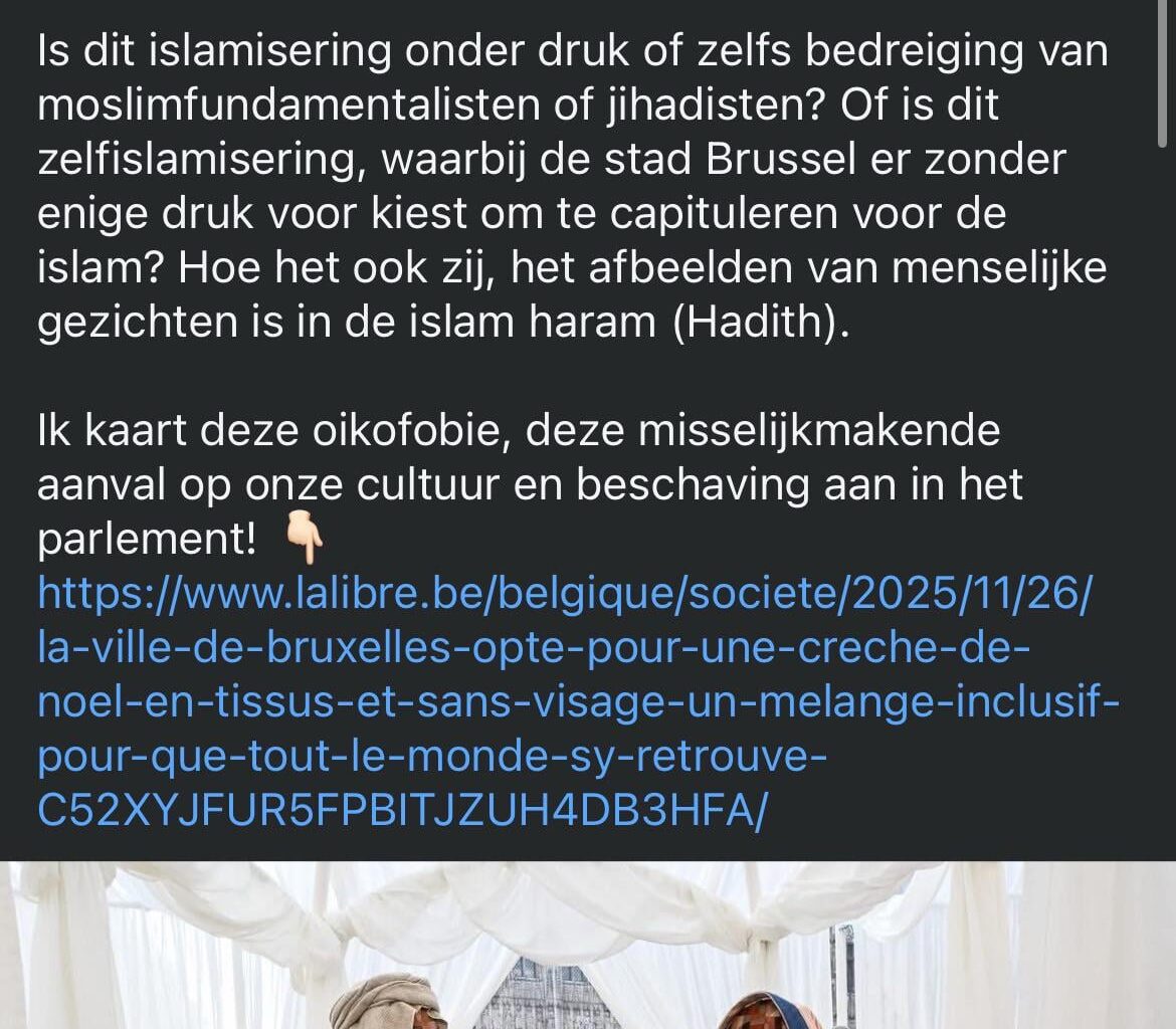 Sam van Rooy noemt Maria met hoofddoek ‘islamisering’