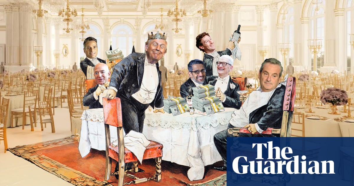 The luxury gap: Trump builds his palace as Americans face going hungry | Donald Trump