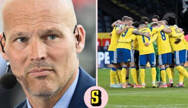 Glest på Strawberry arena under Sverige–Slovenien