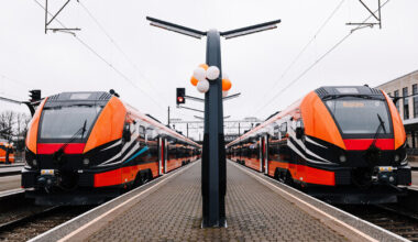 Gallery: Estonia's new passenger trains hit the rails in Tallinn | News