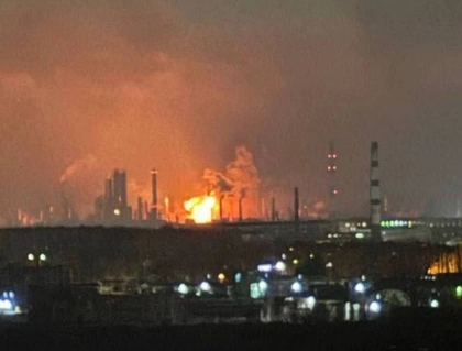 Ukraine Strikes Deep: Ryazan Oil Refinery Ablaze, Nebo-U Radar Destroyed, Echelon Hit