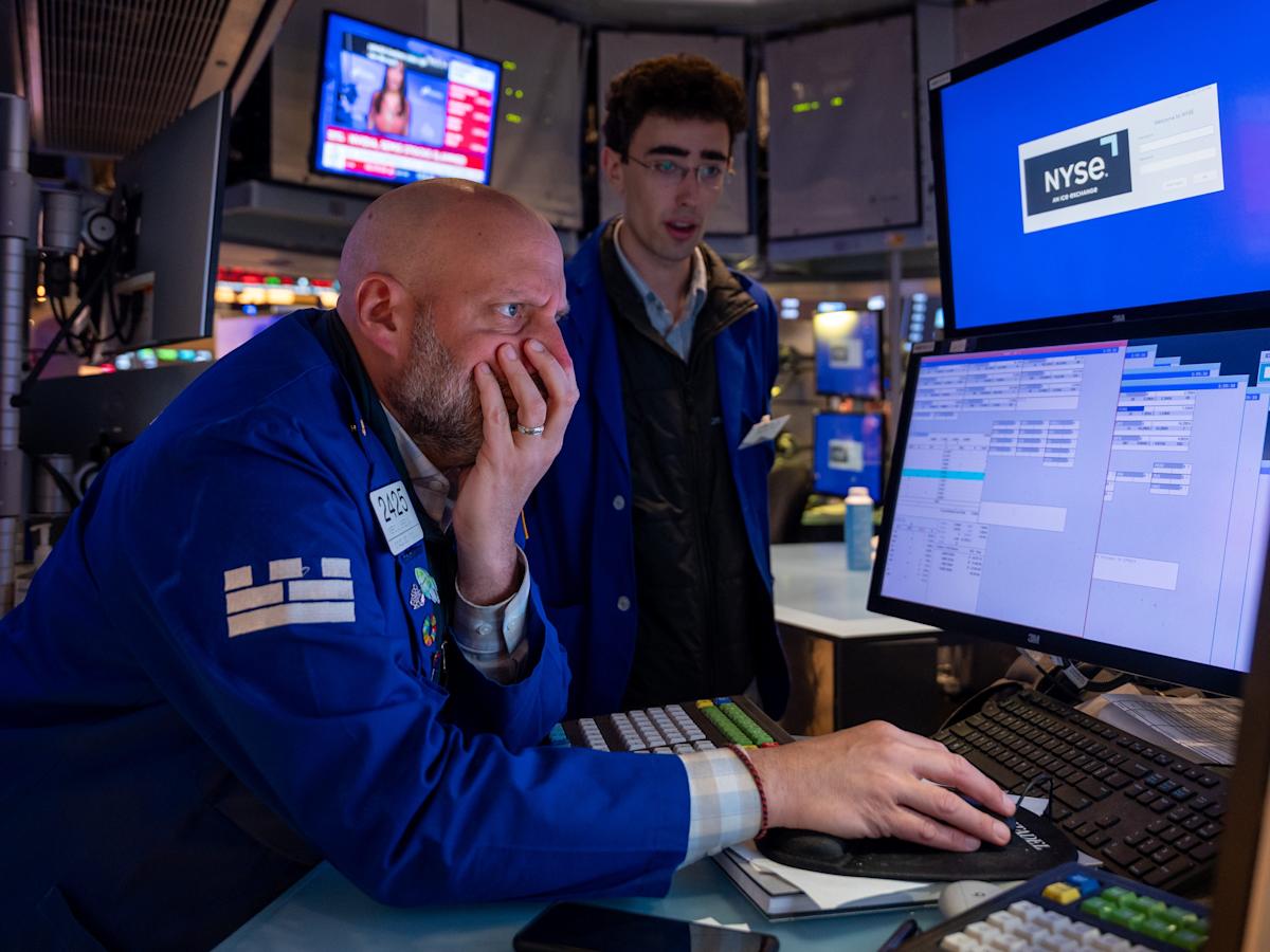 Here's the stock market playbook as tech valuation fears grip Wall Street