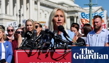 Marjorie Taylor Greene says Trump’s remarks hurtful but hopes they can make up | Donald Trump