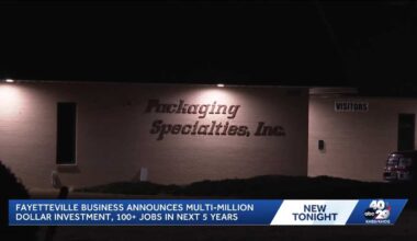 Fayetteville business makes investment to expand, create new jobs