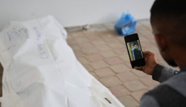 sur les 300 corps de Palestiniens rapatriés, seuls 89 ont pu être identifiés, selon le ministère de la santé de l’enclave