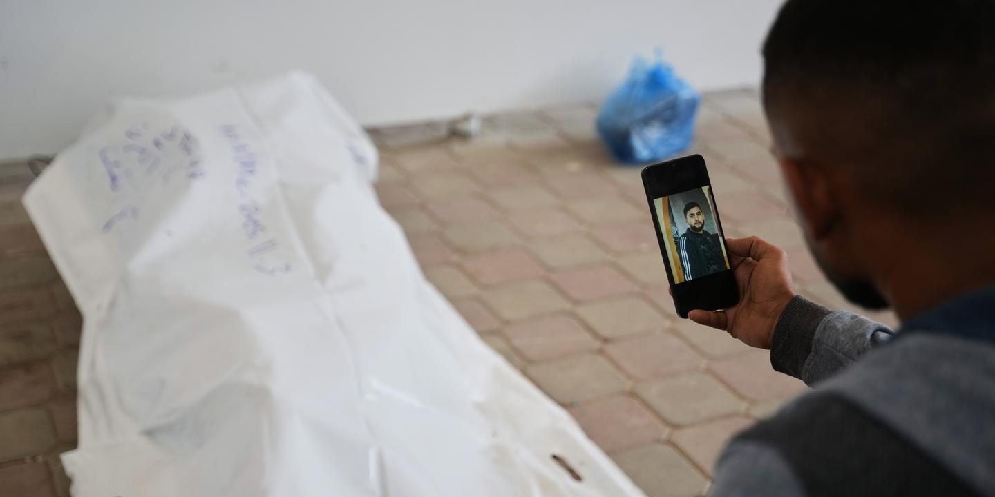 sur les 300 corps de Palestiniens rapatriés, seuls 89 ont pu être identifiés, selon le ministère de la santé de l’enclave