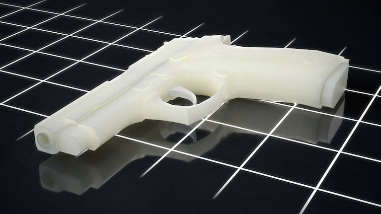 3D printed guns are already posing a significant challenge overseas.