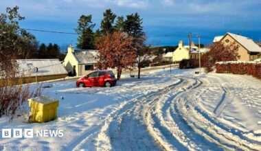 Scotland records UK's lowest November temperature in 15 years