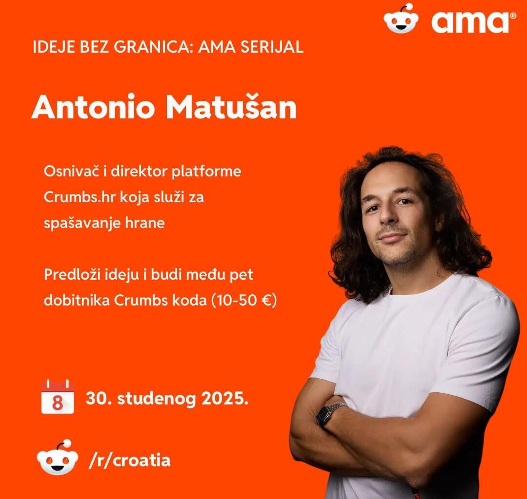 Ideje bez granica: Antonio Matušan, osnivač i direktor platforme Crumbs.hr