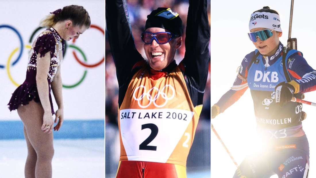 Tonya Harding, Johann Mühlegg und Julia Simon