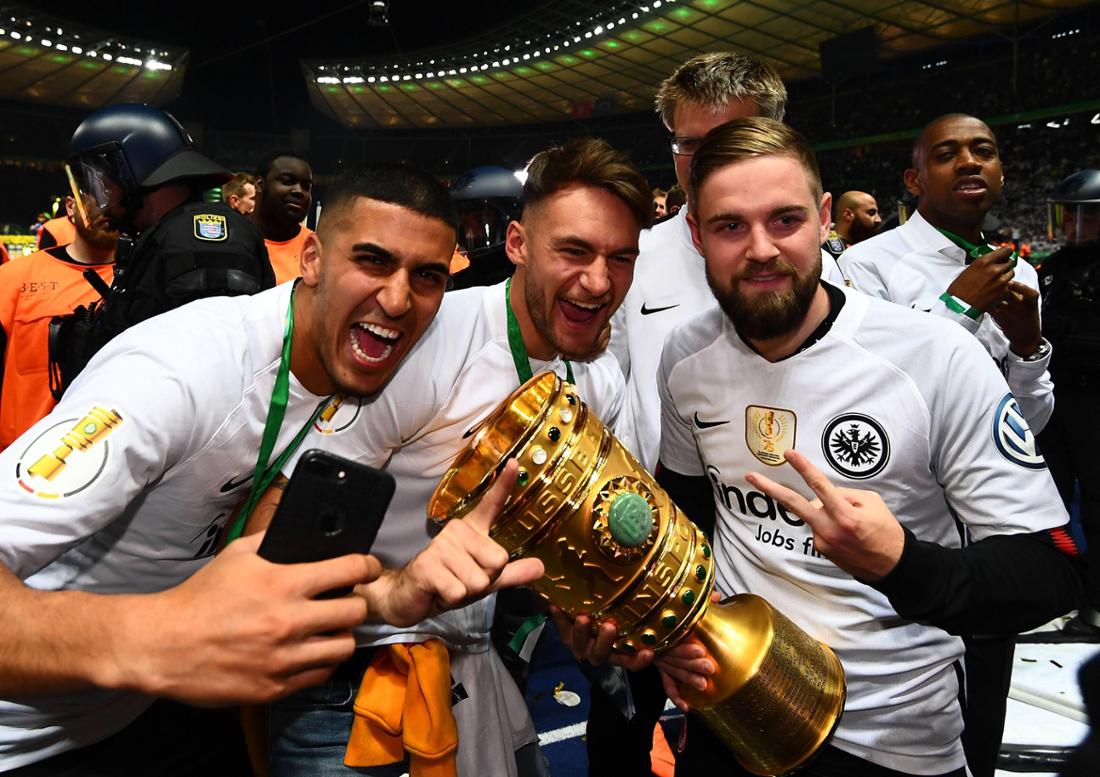 19 05 2018 xjhx DFB Pokalfinale Herren Eintracht Frankfurt FC Bayern Muenchen emspor Danny Blum