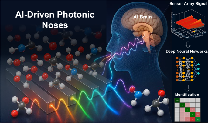 AI‑driven photonic noses: from conventional sensors to cloud‑to-edge intelligent microsystems