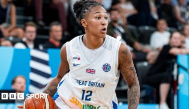 Savannah Wilkinson of Great Britain in action