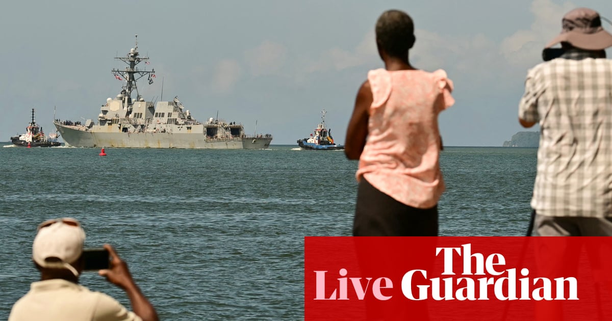 Senate to vote on legislation to stop unauthorized war against Venezuela – US politics live | US news