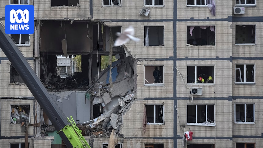 Russian strikes on apartment building, energy sites in eastern Ukraine kill four