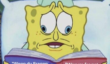 Stelle Fragen, aber bitte nicht solche!