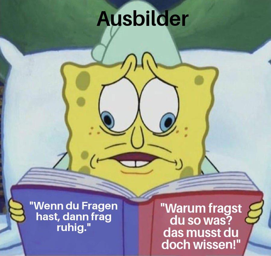 Stelle Fragen, aber bitte nicht solche!