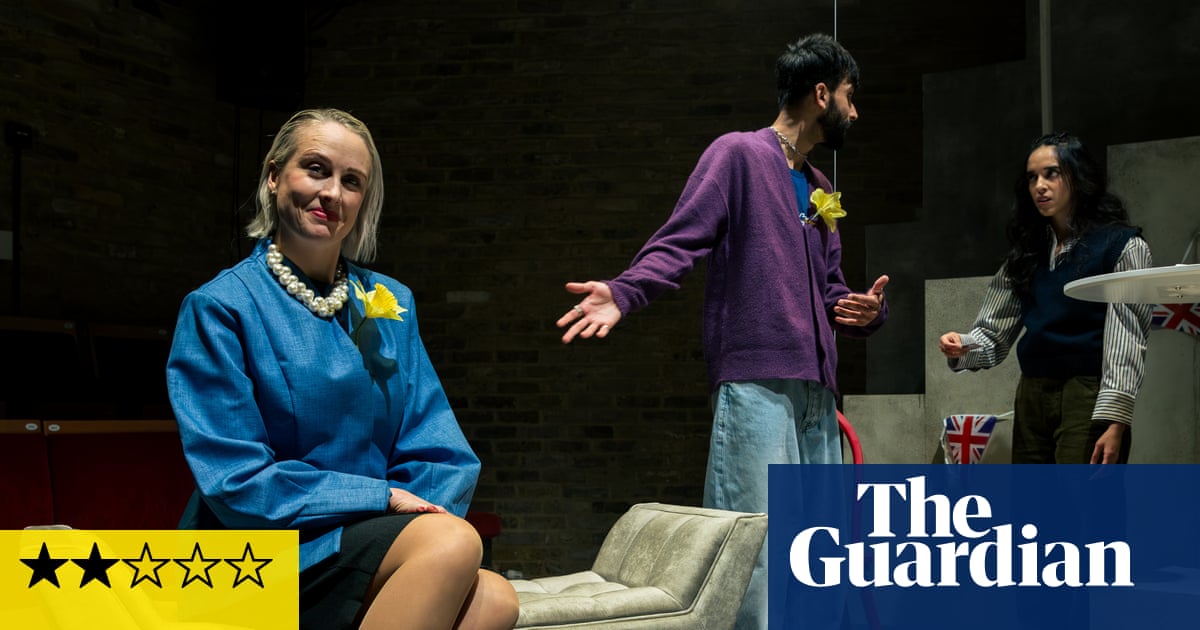 I Dream of Theresa May review – willing immigrant’s political conversion spurs stiff debate | Theatre