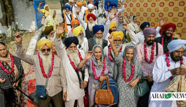 Pakistan PM pledges protection of minority rights as Sikhs mark birth of religion's founder