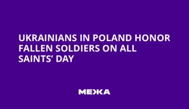 Ukrainians in Poland Honor Fallen Soldiers on All Saints’ Day | Ukraine news