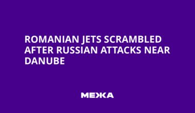 Romanian Jets Scrambled After Russian Attacks Near Danube | Ukraine news