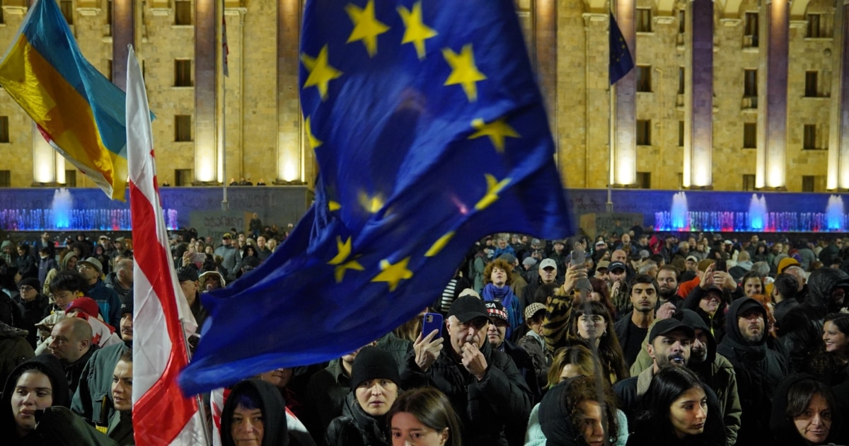 EU Report Slams Georgia For Democratic Backsliding, Highlights Progress In Other Candidates