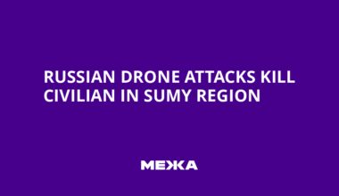 Russian Drone Attacks Kill Civilian in Sumy Region