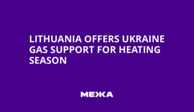 Lithuania offers Ukraine gas support for heating season | Ukraine news