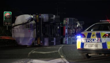 Auckland motorway crash: Truck tips at Lincoln Rd motorway ramp