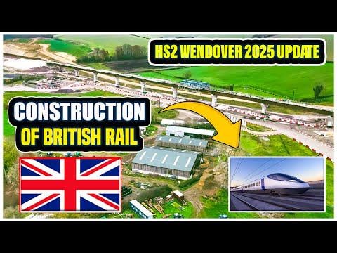 HS2 Wendover 2025 Update | Incredible Progress on the Wendover Dean Viaduct