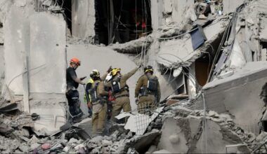 Damage remaining from the 12-day war in the occupied Palestinian territories