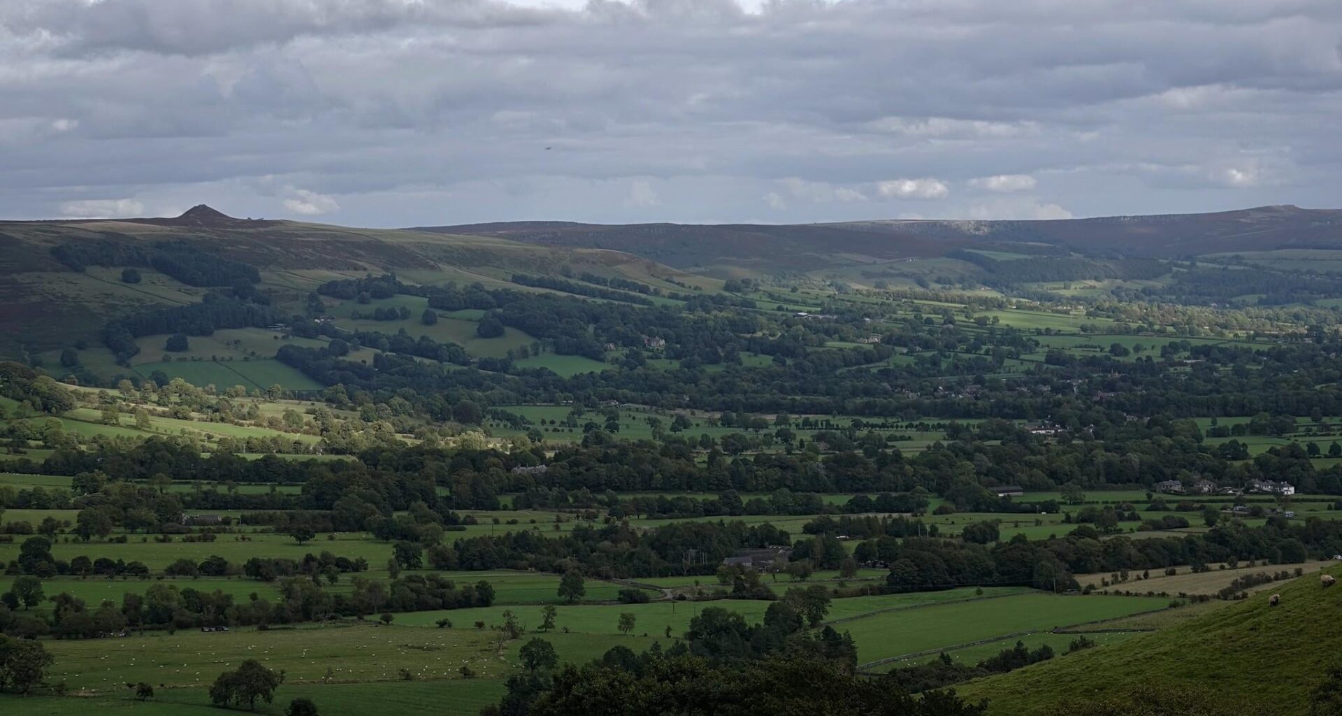 Hope Valley. Peak District National Park.