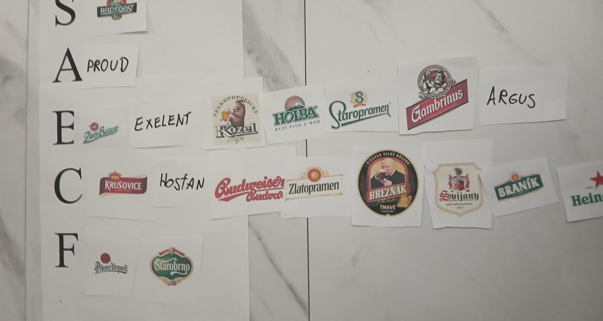 Slepá poznávačka piv. Souhlasíte?