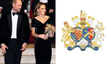 Kate Middleton and Prince William Quietly Debut New Coat of Arms 3 Years After Becoming the Prince and Princess of Wales