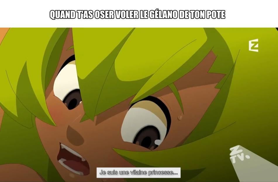 Oui oui c'est pas bien je regrette